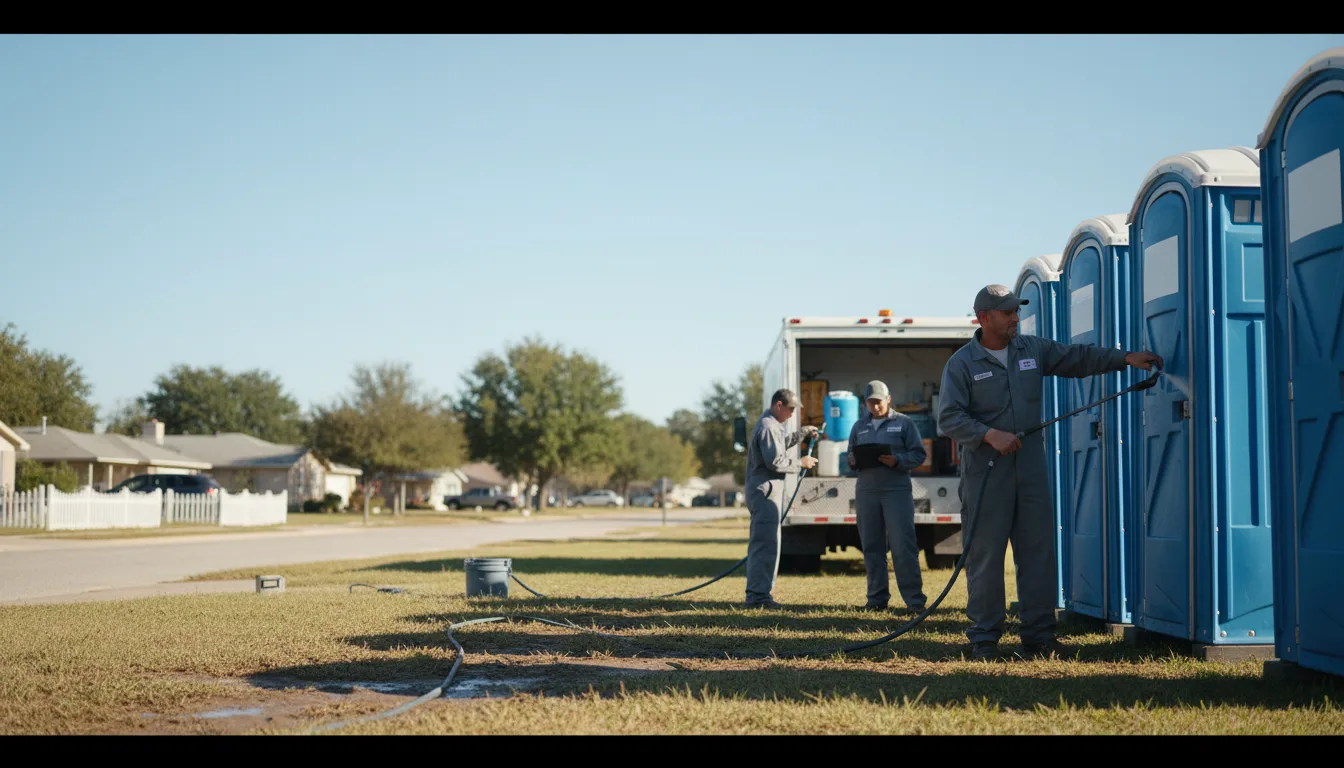 Long-Term Portable Toilet Rental in Holland, IA near me